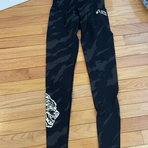 Darc Sport Black Camouflage Leggings